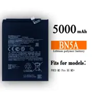 New BN5A Replacement Battery For Xiaomi Poco M3 Pro 5G M3+ 5000mAh + Tools Set