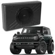 NVX BE-FRD-BRO-G6 12" 400W RMS Loaded Subwoofer Enclosure