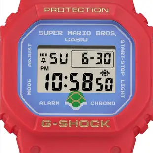 BEETLE 卡西歐 CASIO G-SHOCK 瑪利歐 超級瑪利歐兄弟 MARIO 聯名 手錶 DW5600SMB-4