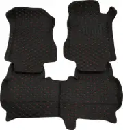 Honda CR-V 2012-2016 Custom Fit Car Floor Mats Carpets Artificial Leather Black