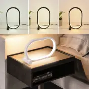 Usb Plug-In Lamp Oval Acrylic Lamp Touch Control Dimmable Modern Simple Creative
