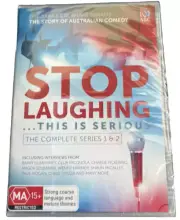 Stop Laughing This Is Serious Complete 2Series 1-2 ABC DVD, 2014 Rare Australian