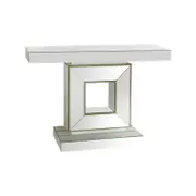 Hall Table Rectangular Shape Mirror Attractive Base