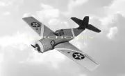 Grumman F4F-3 Wildcat 31" WS RC Airplane Kit Laser Cut Balsa Ply Short Kit +Plan