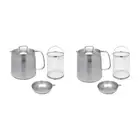 Stainless Steel Deep Fryer Pot with Strainer and Frying