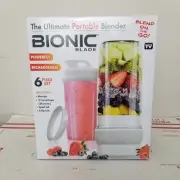 Bionic Blade Ultimate Portable Blender 6 PIECE SET Blend on the GO Sealed NEW