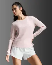 Aero Long Sleeve, 2XU, S, Pink Frost/PinkFrostReflective, Female