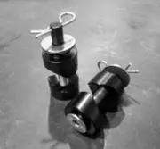 7/8" Bolt on Spring Mounts for Solo Seat Harley Bobber Chopper Yamaha Triumph