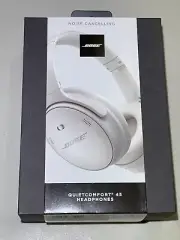 Bose QuietComfort 45 Wireless Bluetooth Smart Headphones ANC Headset White Smoke