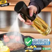 200ml Oil Spray Plastic Household Kitchen Oil Spray Bottle Nebulizing Mist BBQ