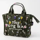 Marc Jacobs Small The Tote Bag Green Peanuts Snoopy Canvas