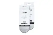 TRNR | Unisex Ankle Grip Socks (White)