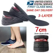 Men Shoe Insole Invisible Height Increase Heel Lift Taller Inserts Pad