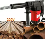 Electric Needle Derusting Gun 1100W Needle Scaler Jet Chisels with 23 needles