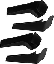LALAFINA 4Pcs Rv Gutter Spouts Durable Roof Rainwater Drain Accessories Left Right Gutter Spout Extensions for Rvs Trailers and Motorhomes Sleek Design