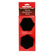 Mothers 6720310 Foam Applicator Pads Hex Shape Handle 10cm