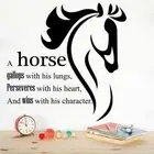 Gallop Horse Motivation Quote Vinyl Wall Art Decor Sticker for Home Room Decals