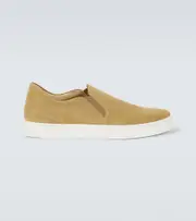 [Manolo Blahnik] Manolo Blahnik Nadores suede sneakers AU 6 green