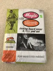 Vtg Magla ironing board cover and foam pad - NEW old stock