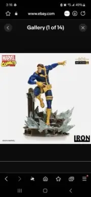 Iron Studios Cyclops BDS 1/10 Statue Marvel X-men Xmen D
