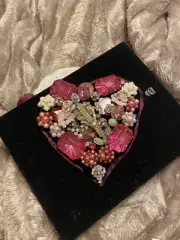 Valentine’s Day Jeweled Junk Journal