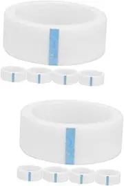 PAMINGONO 2sets Eyelash Extension Supplies Self-adhesive Lash Tape Non-woven Fabric Tape for Lash Techs 5rolls*2