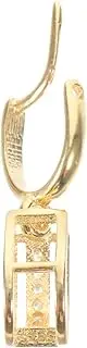 [NIYANGLE] Diamond Pendant Buckle Carabiner Pendant Connect Clasp Gold Plated Necklace Charm Pinch Necklace Pendant Clasps Rhinestone Charm Necklace Pendants Clasps S Silver Golden