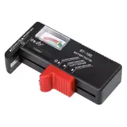 Pointer Battery Tester Capacity Meter for 1.5V 9V Disposable & Rechargeable