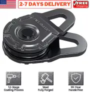 18 TON Snatch Block Off-Road Recovery Winch Pulley Tow ATV UTV SUV Pickup Truck