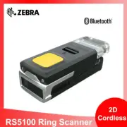Zebra RS5100 1D/2D Wireless Bluetooth Ring Barcode Scanner Reader with Battery