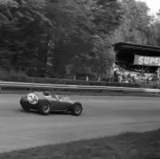Cliff Allison Ferrari 246 Formula 1 Motor Racing 1959 Old Photo 3