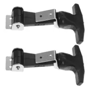 2PCS Flexible T-Handle Draw Latches Stainless Steel T-Handle Hasp for Cart