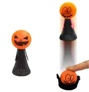 10pcs Funny Halloween Pumpkins Jumping Finger Kids Toy Bouncing Puppet Birthday
