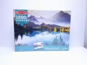 Melissa & Doug 1500 Piece Puzzle “Mountain Lake” NEW SEALED