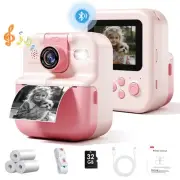 Kids Camera Instant Print, Instant Print Camera for Kids 6-8, Toddler Digital...
