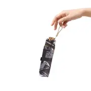 Comapct Travle Small Mini Sun Blocking Umbrella with Case Lightweight with Al...