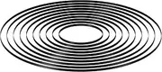 Replace Turntable Belt Different Specifications Recorder Rubber Belt for Belt-Driven Turntables, 10PCS