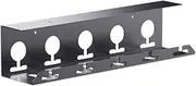 Under Desk Wire Organizing Shelf Wire Organizer Rustproof Space Saving Cable Manager Power Socket Cord Shelf for Office, Large