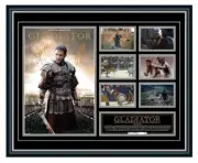 Russell Crowe Gladiator Photo Poster Limited Edition Framed Memorabilia