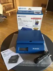 BNIB DS25 Postal Shipping Scale Up To 25lb Built-in USB PC-link & USB PC Cable