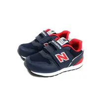 在飛比找樂天市場購物網優惠-New Balance 996 運動鞋 魔鬼氈 深藍/紅 小