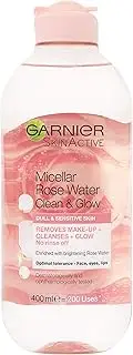 Garnier SkinActive Micellar Rose Cleansing Water Clean and Glow 400ml