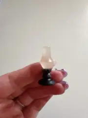 Retro Mini Lantern Kerosene Lamp Light Miniature Figurines Diorama Decoration