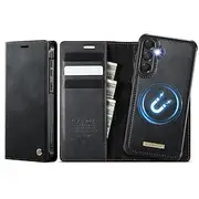Phone Case For Samsung Galaxy A55 5G A52 A13 Flip Cover Detachable Magnetic Kickstand TPU PU Leather