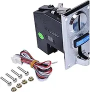 Arcade Game Machine Coin Selector 6 Kinds Multi Coin Token Acceptor Selector Replacement Parts