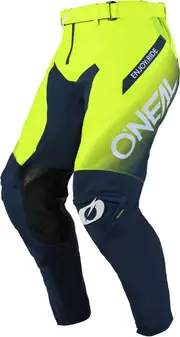 ONeal Mayhem Hexx S25, textile pants , color: Dark Blue/Neon-Yellow , size: 30