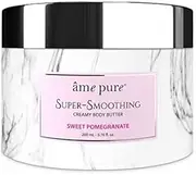 âme pure® Body Butter, Skin Nourishing Body Cream, Moisturising, Quick-Absorbent, Pleasant Fragrance of Pomegranate or Coconut & Lime, Vegan (Sweet Pomegranate)