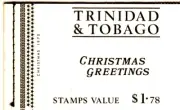Trinidad & Tobago, 1970 $1.78 NATALE LIBRETTO SG SB5 Gomma integra Completo 14 v