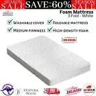 Giselle Foldable Mattress Portacot Foam Mattresses 3 Fold Single Sofa Bed Cot AU