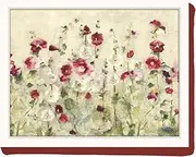Creative Tops 5233437 Wild Field Poppies Cushioned Bean Bag Lap Tray, 44 x 34 cm (17.5" x 13.5") - Multi-Colour
